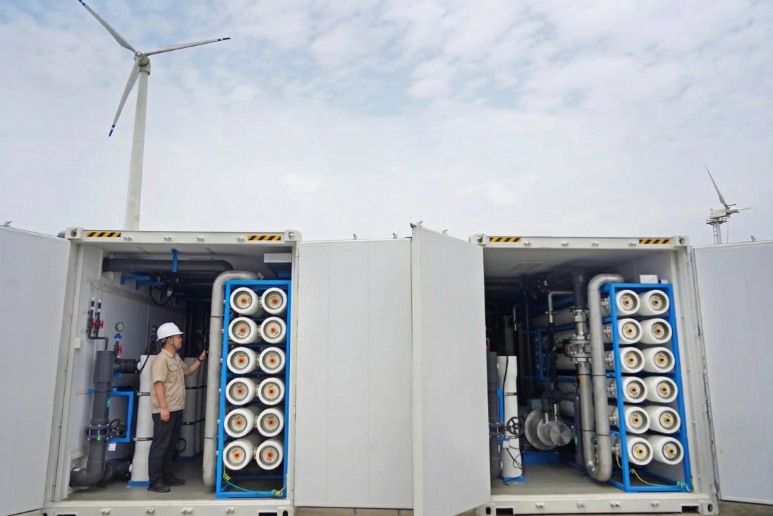 SWRO Skid System On-Site SWRO Skid System Site Commissioning